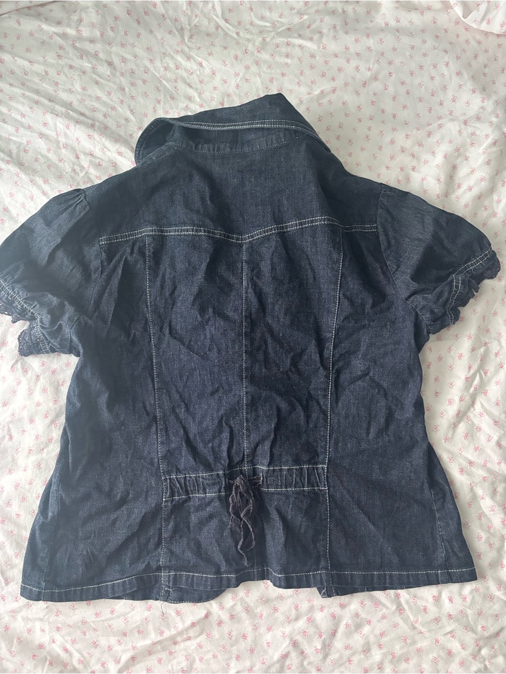 Y2K denim t shirt jacket - Picture 5 of 5